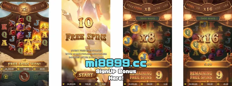 Wild Bounty Showdown множители